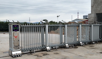電動伸縮門安裝步驟