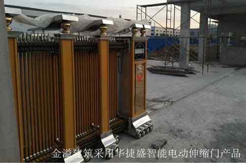 這家公司采用電動伸縮門廠家的電動門產(chǎn)品