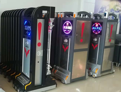 華捷盛電動(dòng)伸縮門顯示屏效果圖