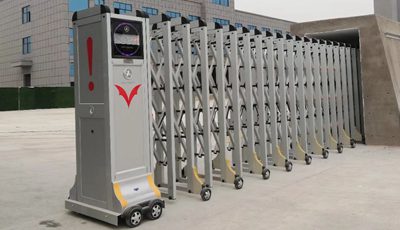 河南宏輝醫(yī)療科技有限公司采用華捷盛電動伸縮門1