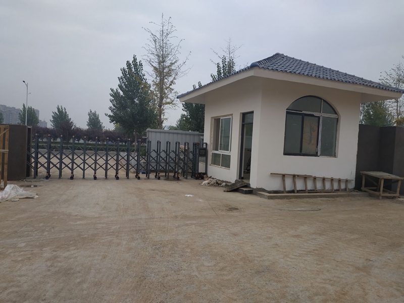 華捷盛電動(dòng)伸縮門應(yīng)用于安陽(yáng)北大附小