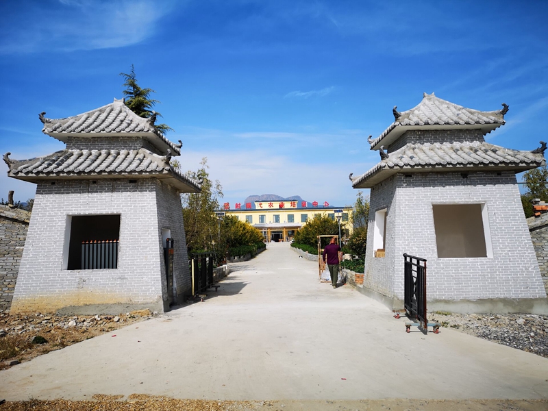 華捷盛電動(dòng)伸縮門應(yīng)用于登封市君邵鄉(xiāng)6